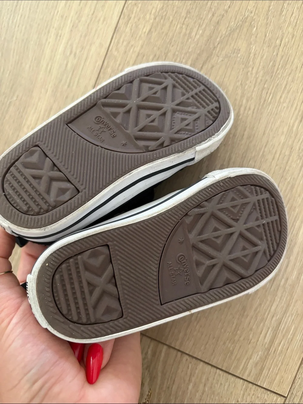 Converse Kids Black Canvas Low-Top Sneakers with White Accents